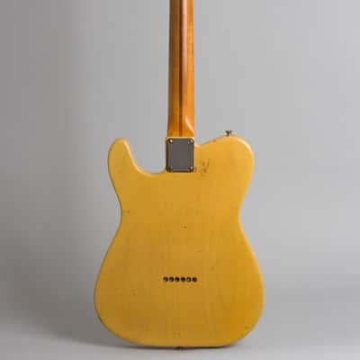 Fender Telecaster Solid Body Electric Guitar (1952), ser. #5117, molded plastic hard shell case. image 2