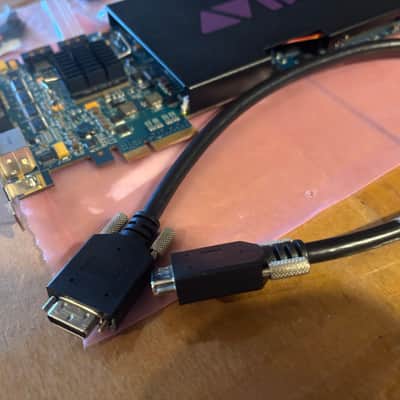 Avid Pro Tools HDX PCIe Core Card with Cables and jumper image 4