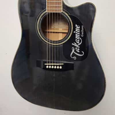 Takamine EG-334 BC Black Gloss Acoustic Electric Guitar image 3