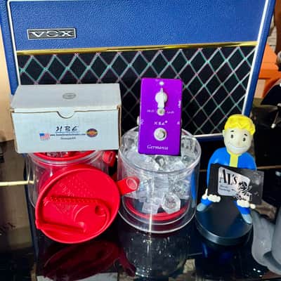 HBE Home Brew Electronic GERMANIA 44 LIMITED EDITION 2005 - METALLIC PURPLE TREBLE BOOSTER image 4