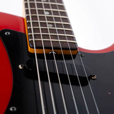 1981 Fender Bullet S-1 Standard Red w/ Integrated Pickguard/Bridge, Designed by John Page, OHSC image 9