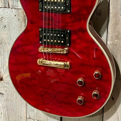 Epiphone Les Paul Custom Prophecy Plus GX Black Cherry image 5