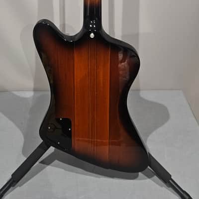 2013 Gibson USA Firebird V Sunburst w/ Bigsby, Vibramate & Gibson Hard Case image 2