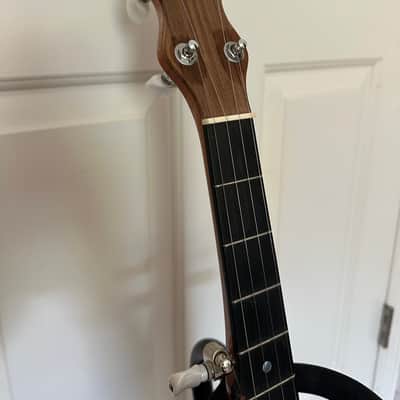Nate Calkins 11” Open Back Banjo Cherry image 4