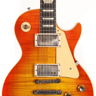 Gibson Custom Shop 1960 Les Paul Standard Reissue Tangerine Burst VOS image 4