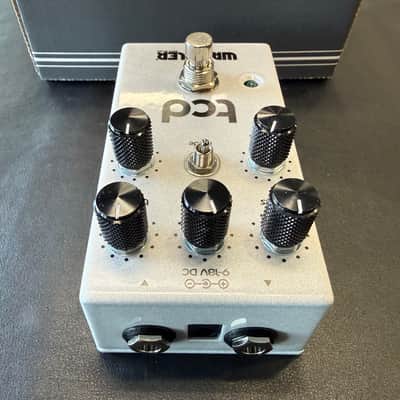 Wampler TCD Compulsion Drive Overdrive Distortion Pedal - Sparkle Platinum- New! image 7