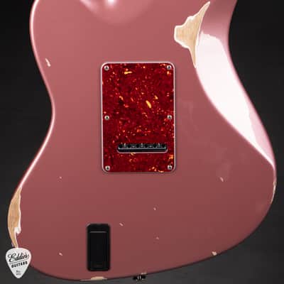 2024 - Suhr Eddie's Guitars Exclusive Roasted Classic JM Antique - Burgundy Mist image 4