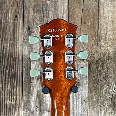 Bad Cat Vintage Standard Les Paul Copy Shengze Instruments 2021? - Iced Tea Burst image 4