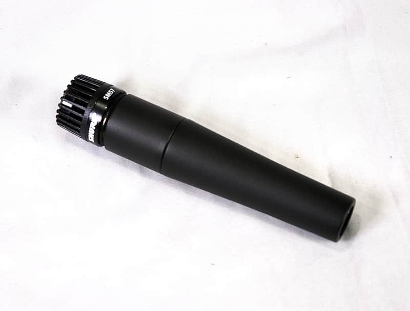 Shure SM57 Cardioid Dynamic Microphone 1984 - Present - Black image 1