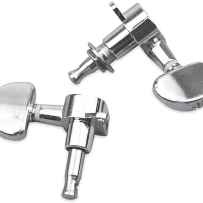 3L3R Acoustic Guitar Tuning Pegs Machine Head Tuners, Knobs Tuning Keys, Wear-Resistant, Guitar String Tuning Pegs Machine, Enclosed Locking Tuners for Electric or Acoustic Guitar- Chrome image 6