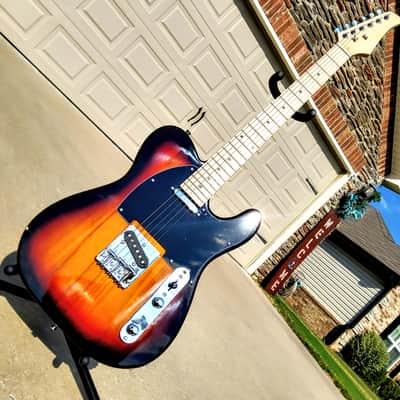 🎸+Amp! T Style Electric Guitar +Soft Case/Gig Bag, Strap, Cable!🎸 image 2
