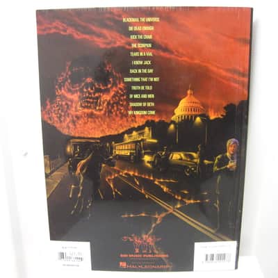 Megadeth The System Has Failed Sheet Music Song Book Songbook Guitar Tab Tablature image 2