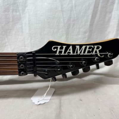 Hamer USA Centaura HSS Guitar with Reverse Headstock + Case - Metallic Candy Apple Red image 7
