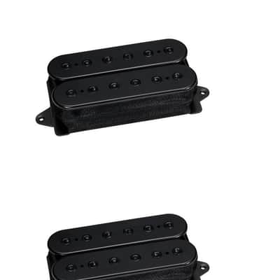 DiMarzio DP158 Evolution Neck Humbucker Pickup - F-spaced Black with Black Poles -NEW image 3
