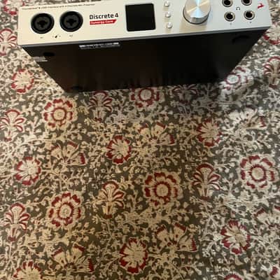(Mint In Box) Antelope Audio Discrete 4 Synergy Core Thunderbolt / USB Audio Interface with Onboard DSP 2019 - Present - Silver image 3