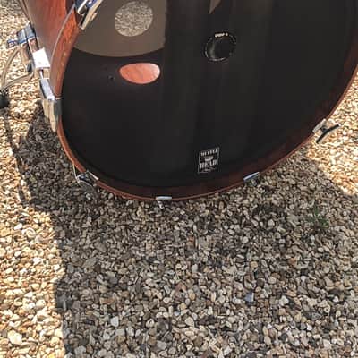 SONOR SONOR HORST LINK SIGNATURE HEAVY BEECH DRUM KIT, 3 PIECE 1990 AFRICAN BUBINGA image 11