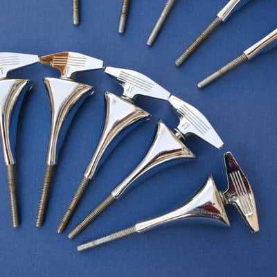 Sonor Phonic Signature T-rods Tension Rods Claws Clawhooks Bass Drum Lot of 10 Vintage image 6
