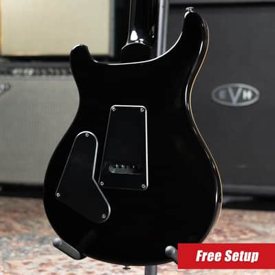 PRS SE Custom 24 Electric Guitar - Black Gold with Gig Bag - Used image 2