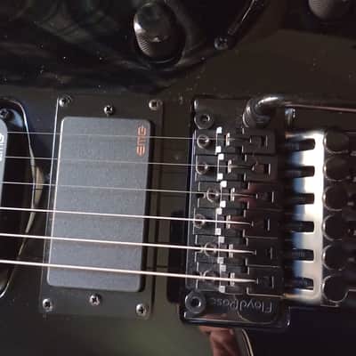 Kramer SM-1 EMG pickups ebony fretboard - Nero image 5