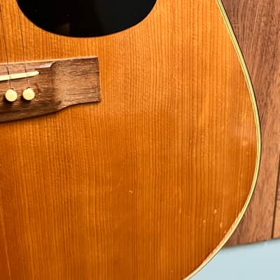 Fender F35 Acoustic Vintage Dreadnaught Japan circa 1970's image 8