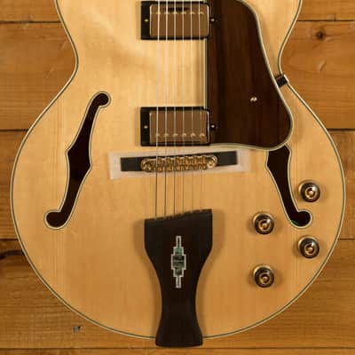 Ibanez LGB30 George Benson Hollow Body - Ebony - Natural image 3