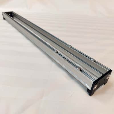 Intellijel 1U 84HP Eurorack Rails Kit with Brackets & M3 nuts (Black / Silver) image 5