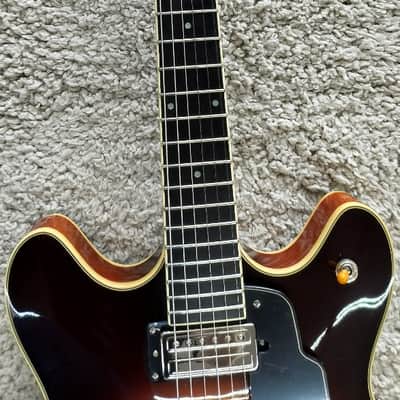Mint Guild Starfire IV ST Maple Semi Hollow Sunburst Electric Guitar with Case image 5