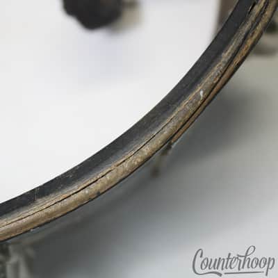*Slingerland 8x12"Rack Tom Drum BDP Vintage 50s 3Ply African Mahogany Nickel SK* image 10