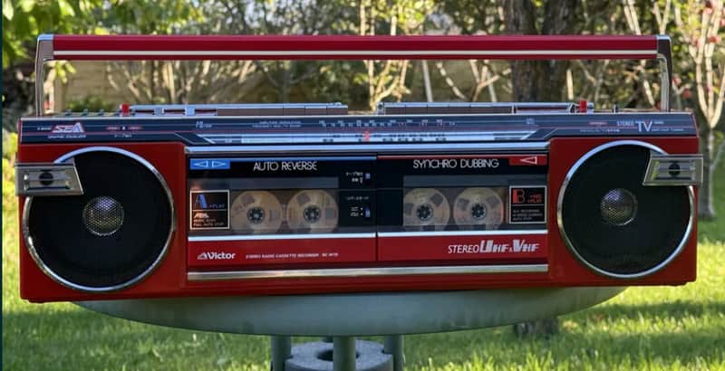JVC Victor RC-W70 Rare Vintage Cassette Deck Boombox Japan Serviced Warranty image 1