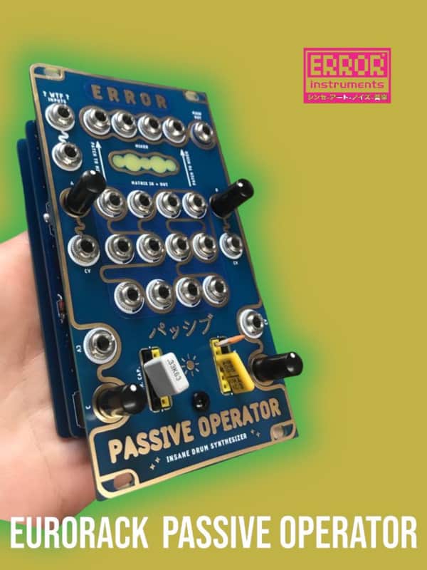 Error Instruments - pO Passive Operator [Eurorack] image 1