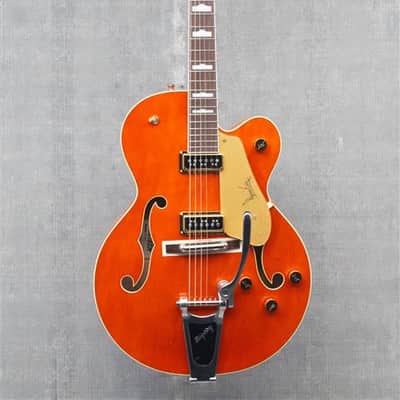 Gretsch G6120DE Duane Eddy Signature Hollow Body with Bigsby Desert Sunrise image 3