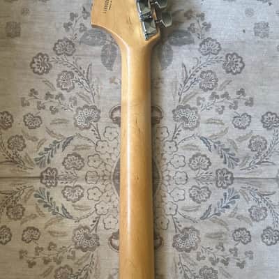 Loaded Maple Fretboard Squier Stratocaster Large 70s Headstock Neck image 3
