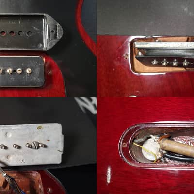 1955 Gibson Les Paul Junior Cherry; Factory Kalamazoo Refin w/Case image 23