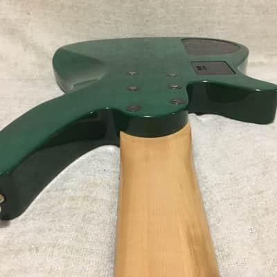 Yamaha RBX 6JM 6 String Bass Guitar John Myung Signature Turquoise Blue Green image 22
