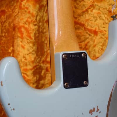 Fender Stratocaster Custom Shop Relic 2017 - sonic blue image 4