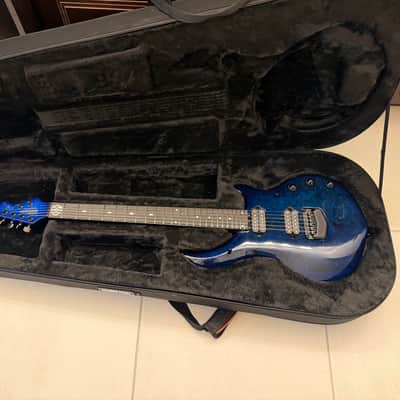 SIGNED Ernie Ball Music Man EBMM Majesty John Petrucci Blue Ink 6 image 17