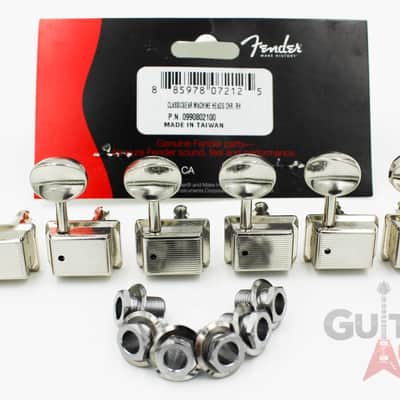 Genuine Fender Classic Gear 2-PIN MOUNT Strat/Tele Machine Head Tuning Keys image 7
