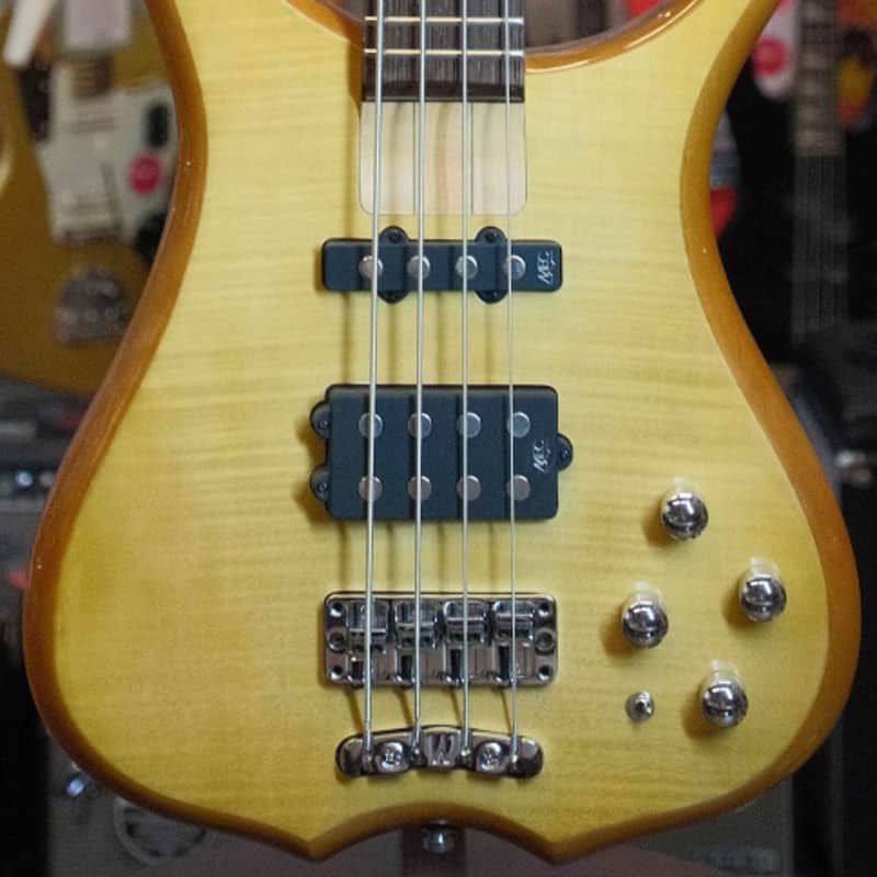 Warwick RockBass Infinity 4-String, Natural Transparent High P…