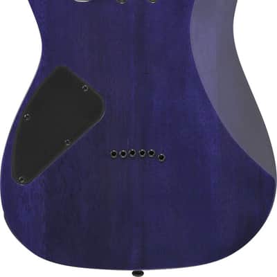 Ibanez RG421QM-CBB RG Electric Guitar 6-String - Cerulean Blue Burst image 6