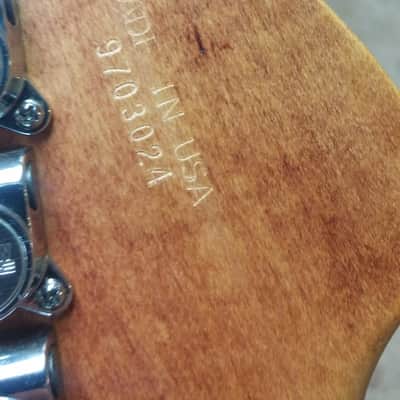 Washburn N4 1997 Padauk Made in the USA Nuno Bettancourt Signature Model image 7