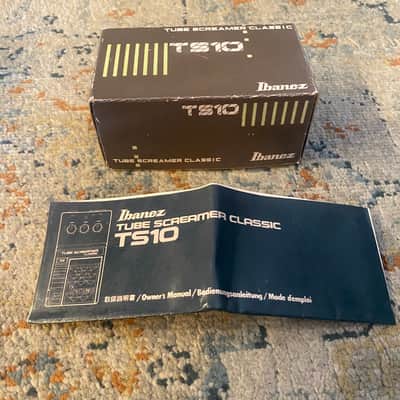 Ibanez TS10 Tube Screamer Classic MADE IN JAPAN Near MINT 1988 image 16