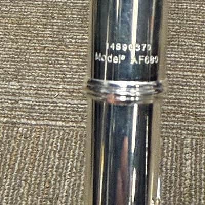 Haynes AF680 Amadeus C Standard Open Hole, Sterling Silver Head Joint, w/ Low B Foot Flute, Mint Condition image 10