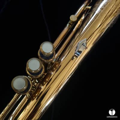 F.E Olds L12 flugelhorn Re-o-Loy #17 mouthpiece case GAMONBRASS imagen 15