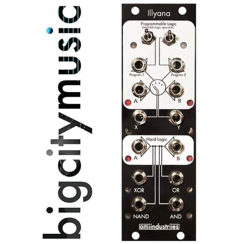 Omiindustriies Illyana Dual Boolean Logic module, brand new, old stock image 1