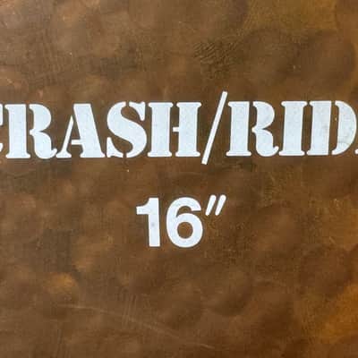 Paiste 16" RUDE Crash/Ride Cymbal 2011 image 6
