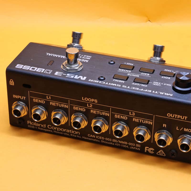 BOSS MS-3 Multi-Effects Switcher [A3Q9244] (06/05) | Reverb