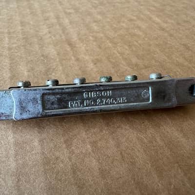 Gibson Vintage Patent Number ABR-1 Bridge ES Les Paul SG 1967 1968 1969 1970 12 String image 5