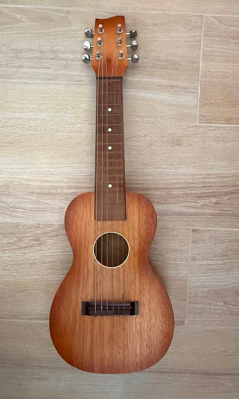 Rare German Brüko 6-String Guitalele / Guitar Ukulele – Handmade – Includes Original Green Canvas Bag image 1