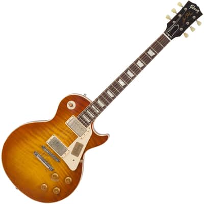 Gibson CUSTOM SHOP M2M LES PAUL STANDARD 1959 2H HT RW #R961618 - AGED SUNRISE TEABURST image 1