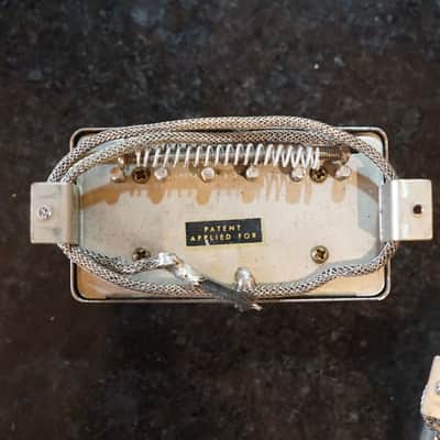 1959 1960 Gibson Original SEALED nickel Double White Cream Gibson PAF Patent Applied For humbuckers image 4